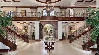 Inside 25100000 Mediterranean Inspired Mansion in Southern California [upl. by Anifur]