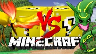 Minecraft Pokémon LUCKY BLOCK CHALLENGE 2  Legendary Pokemon [upl. by Georgina]