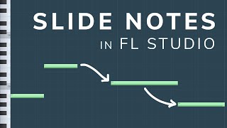 How To Slide Notes in FL Studio  Pitch Shifting [upl. by Novhaj98]