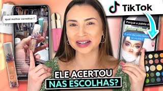 O TIKTOK DECIDIU MINHA MAKE [upl. by Dysart818]