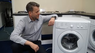 Indesit IWC81251 or IWC71252 1200 Spin Washing Machine Demonstration [upl. by Mines]