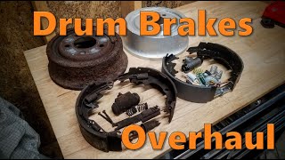 Rebuilding Drum Brakes  Jeep Cherokee XJ [upl. by Imuyam]