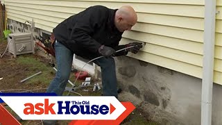 How to Run Underground Wiring to a Garage  Ask This Old House [upl. by Aikemat]