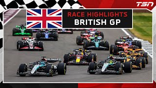 F1 RACE HIGHLIGHTS British Grand Prix [upl. by Sewole]