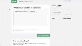 Gengo — Ordering a translation [upl. by Dory]