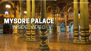 Mysore Palace Inside Tour [upl. by Pubilis]