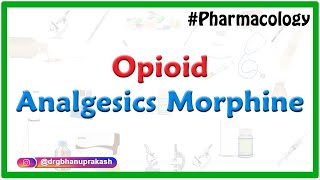 Opioid Analgesics Morphine Pharmacology by Dr Rajesh Gubba [upl. by Keon557]