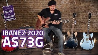 New Ibanez AS73G  Rose Gold Metallic Flat – Ibanez 2020 [upl. by Dnomaj]