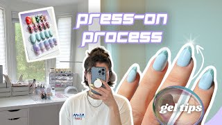 How To Create Press On Nails  DETAILED PROCESS [upl. by Jahdai]