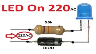 How to connect LED light to 220v AC [upl. by Morgan]