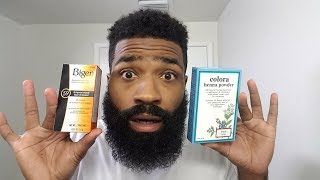 Chemical Beard Dye vs Natural Beard Dye [upl. by Annuahs601]