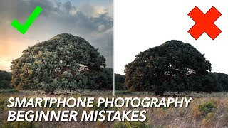 Top 10 Smartphone Photography Beginner Mistakes [upl. by Kciv]