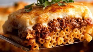 Pastitsio  Greek pasta bake [upl. by Pitts]