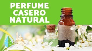 Cómo hacer PERFUME NATURAL CASERO  Elaboración de PERFUMES NATURALES [upl. by Audi147]