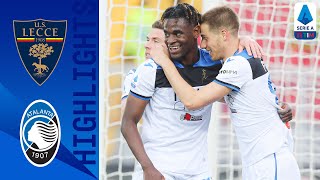 Lecce 27 Atalanta  Zapata Scores Hattrick As Atalanta Put 7 Past Lecce  Serie A TIM [upl. by Anirret]