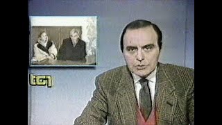 RAI TG1  Ceausescus Trial and Execution News 1989 [upl. by Ellehsor]