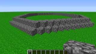 Minecraft how to build an erupting volcano tutorial 171 [upl. by Sidnac]