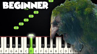 In The Hall Of The Mountain King  BEGINNER PIANO TUTORIAL  SHEET MUSIC by Betacustic [upl. by Anoirtac]