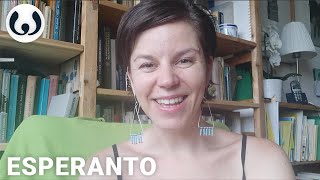 Native Esperanto speaker  Stela speaking the Esperanto language  Wikitongues [upl. by Ahsillek]