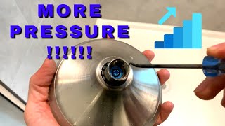 How To Increase Shower Head Water Pressure [upl. by Flemming24]