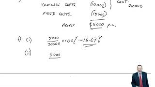 Risk and Uncertainty  Sensitivity Analysis  CIMA P2 [upl. by Garbers387]