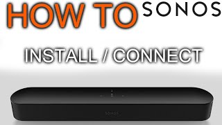 How to connect Sonos Beam to TV [upl. by Brockie469]