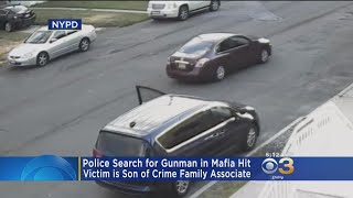 Attempted Mafia Hit Caught On Camera Victim Is Son Of Crime Family Associate [upl. by Ameyn145]