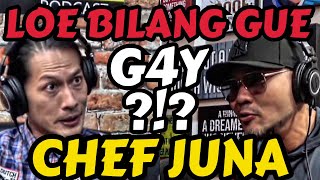 CHEF JUNA  G4Y JAHANAM SILAHKAN‼️  Deddy Corbuzier Podcast [upl. by Nelyaw595]