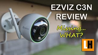 EZVIZ C3N Review  Unboxing Features Setup Settings Installation Video Quality [upl. by Bucella]