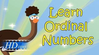 Ordinal Numbers 110 for Kids  Preschool amp Kindergarten Math  Kids Academy [upl. by Atteynod]