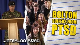 Bolton Smilie Suffers from PTSD MidAssembly  Waterloo Road [upl. by Aerdnna]