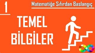 1 Temel Bilgiler Matematiğe Sıfırdan Başlangıç [upl. by Vaientina]