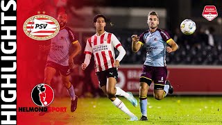 Samenvatting Jong PSV  Helmond Sport 24102022 [upl. by Torp]