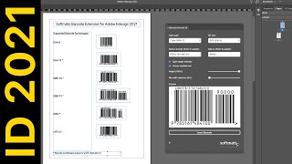 Creating EAN ISBN UPCA barcodes in Adobe InDesign 2021 [upl. by Aicitan]