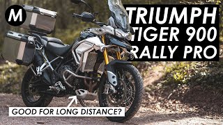 2021 Triumph Tiger 900 Rally Pro Review Long Distance amp Touring [upl. by Leshia180]