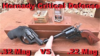 22 Mag VS 32 Mag Critical Defense [upl. by Lachus]