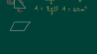 Area of 2D Shapes [upl. by Lipp]