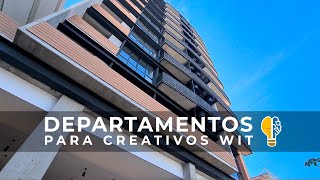 DEPARTAMENTOS PARA CREATIVOS  UN EDIFICIO ABIERTO EN EL INTERIOR [upl. by Lyrad]