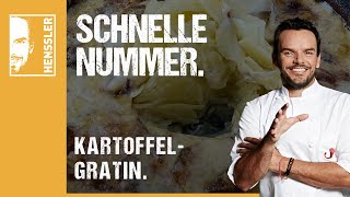 Schnelles KartoffelgratinRezept von Steffen Henssler [upl. by Gayel]