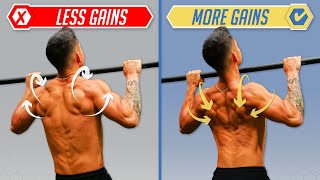 How To Get MORE Gains From PullUps 4 Mistakes You Need To Fix [upl. by Eed]