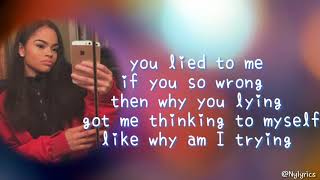 Kierra Luv  You lied to me Lyrics [upl. by Rosen969]