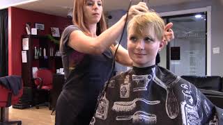 Janelle AZ So Long Pixie Hello Buzz Cut YT Original [upl. by Esiled908]