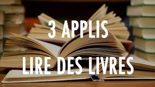 Le TOP 3  Les applications pour lire des livres [upl. by Basham]