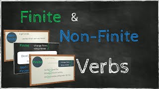 Finite vs NonFinite Verbs  Learn English  EasyTeaching [upl. by Inkster]