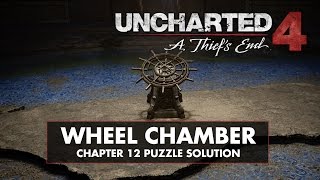 Uncharted 4 • Chapter 12 Puzzle Solution • Wheel Chamber [upl. by Spain]