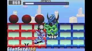 Mega Man Battle Network 3  Boss Run No Damage [upl. by Alleram]