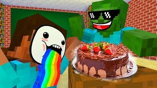 Minecraft Mobs  COOKING CHALLENGE 2 Minecraft Animation Parody [upl. by Uriia971]