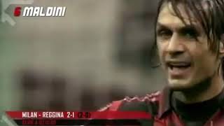 Paolo Maldini Top 10 Goal The Best Defender quotAc Milan Legendquot [upl. by Branham]