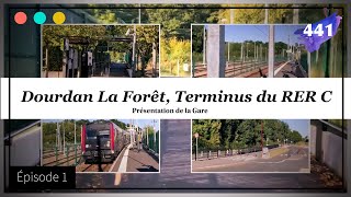 DourdanlaForêt le terminus du RER C 441 [upl. by Oniskey475]