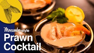 Prawn Cocktail—Mocambostyle  Shrimp Cocktail  Cocktail Sauce Recipe [upl. by Nace]